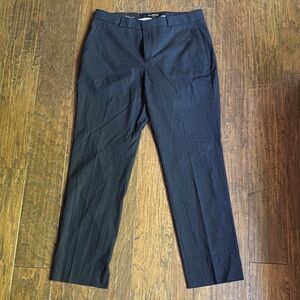 Women’s Banana Republic Blue Dress Pants Flat Front Straight Leg Ryan Fit Size 8